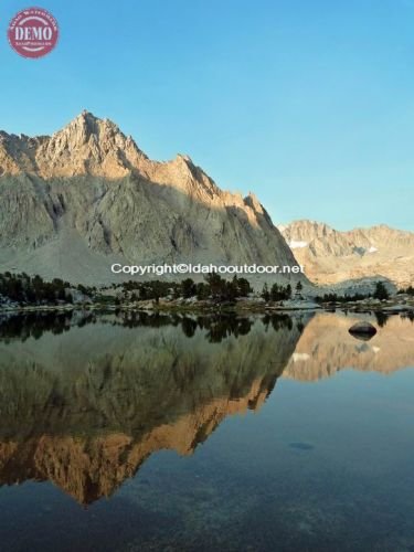 Sierras Rae Lakes Reflections