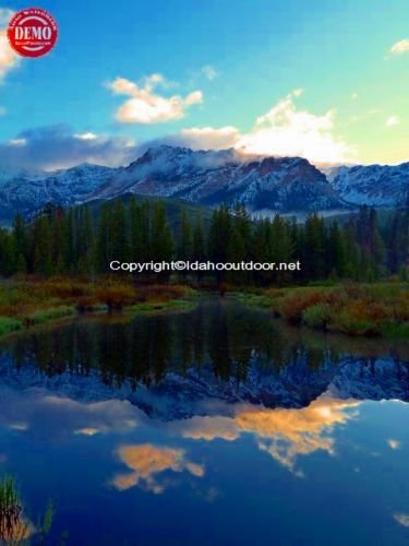 Reflections Boulder Mountain Beaver Ponds