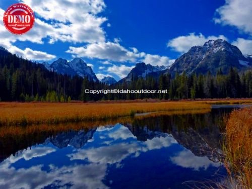 Ponds Reflection Fishhook Sawtooth