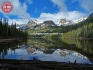 Hell Roaring Lake Sawtooth Reflections