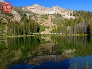Reflections Marshall Lake Sawtooths