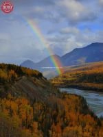 Matanuska River Fall Colors Rainbow