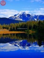 Reflections Mountains Alaska Seward