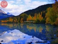 Reflections Mountains Alaska Mountain Lake