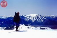 Skier Morgan Ridge Sun Valley