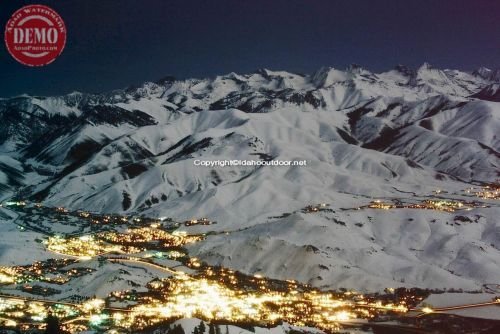 Sun Valley Idaho Night Image