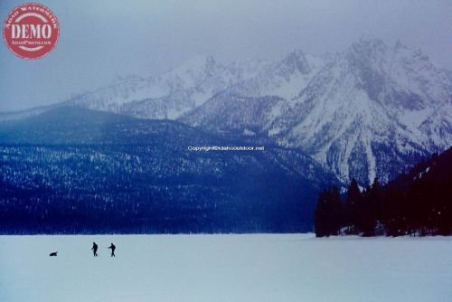 Winter Skiing Redfish Lake