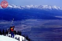 Horton Peak Telemark Skier