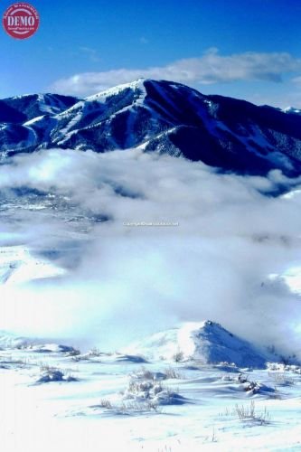 Bald Mountain Sun Valley Fog