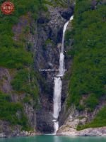 Traci Arm Fiord Alaska Waterfall