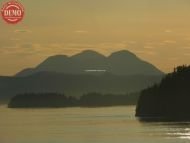 Coastal Mountains Evening Sunset Canada