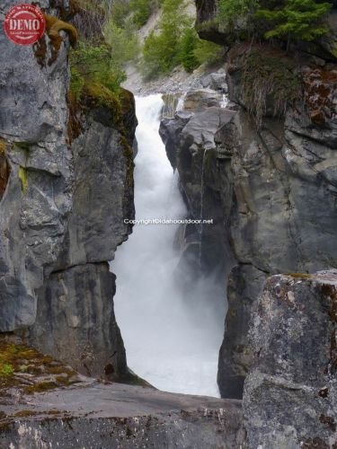 Near Banff Canada Waterfall