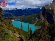 Lake Louise From Above
