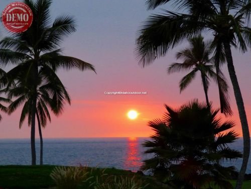 Big Island of Hawaii Evening Sunset