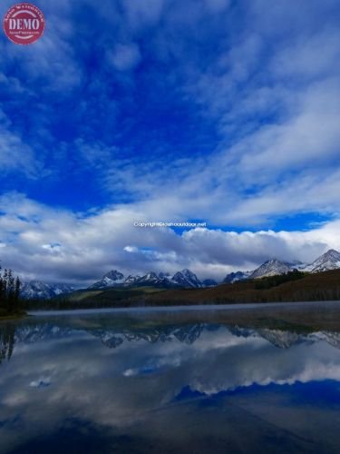 Mirror Images Sawtooth Wilderness