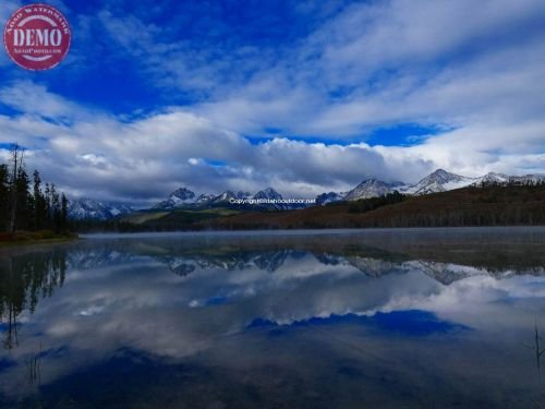 Mirror Images Sawtooths Wilderness