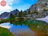 Morning Reflections Cirque Basin Thompson Peak