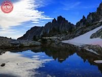 Evening Reflections Cirque Basin Thompson Peak