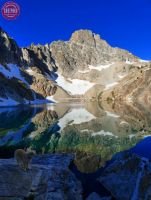 Thompson Peak Reflection Cirque Lake Sophie