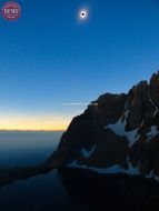 Thompson Cirque Lake Eclipse