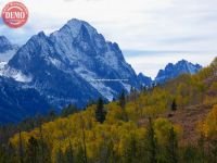 Sawtooth Fall Colors Little Redfish Lake Ridge