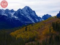 Little Redfish Lake Ridge Sawtooth Fall Colors