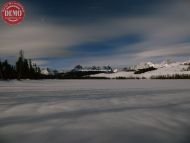 Little Redfish Lake Moonlight Sawtooth