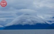 Coastal Alaska Mountains Clouds Envelope