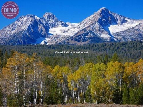 Highest Summits Fall Colors Sawtooths