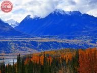 Matanuska River Alaska Fall Colors